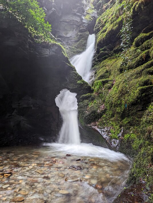 St Nectan's Glen waterfall