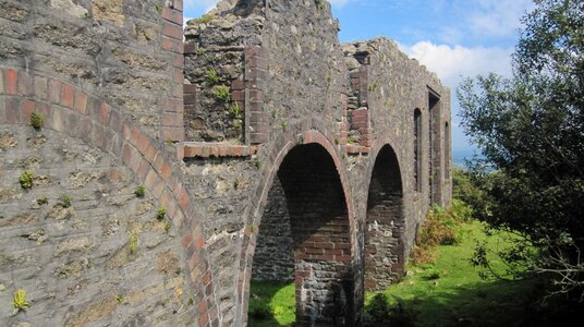 Ruins of a building at Phoenix United Mines