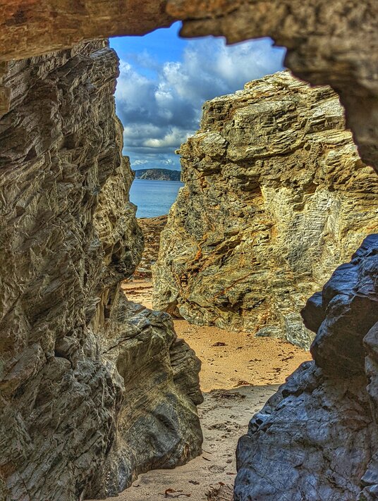 Arch on Spit Beach