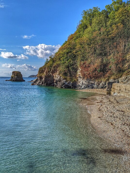 St Austell Bay at Charlestown