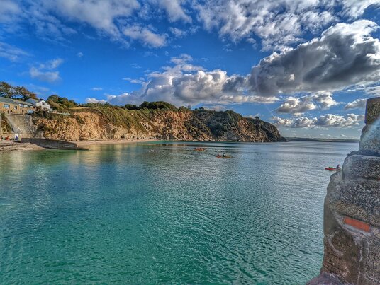 St Austell Bay at Charlestown