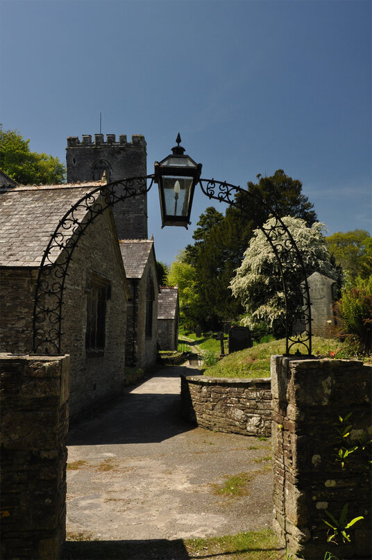 Arch leading out from the churchyard