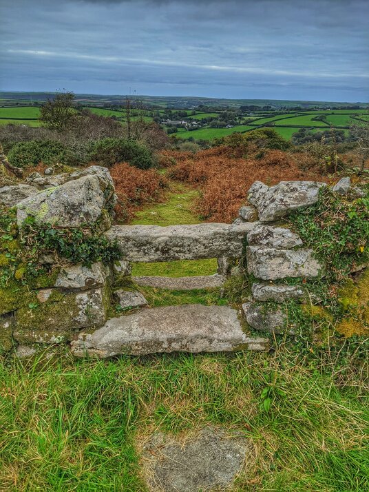 Stile into the Camel Valley