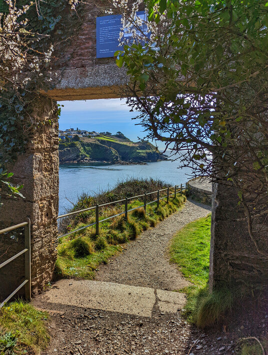 Path to St Catherine's Castle