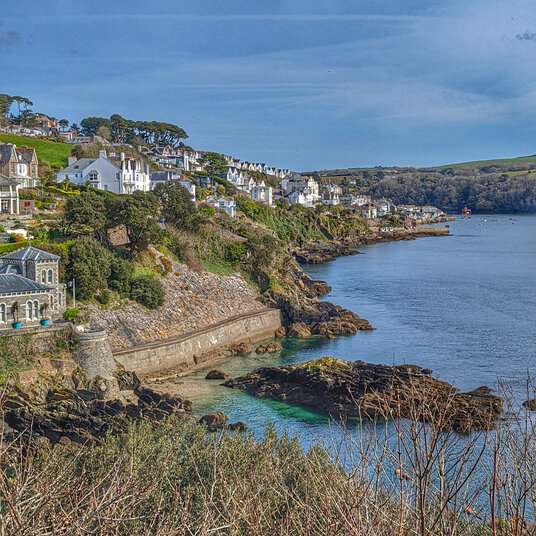 View from St Catherine's Castle