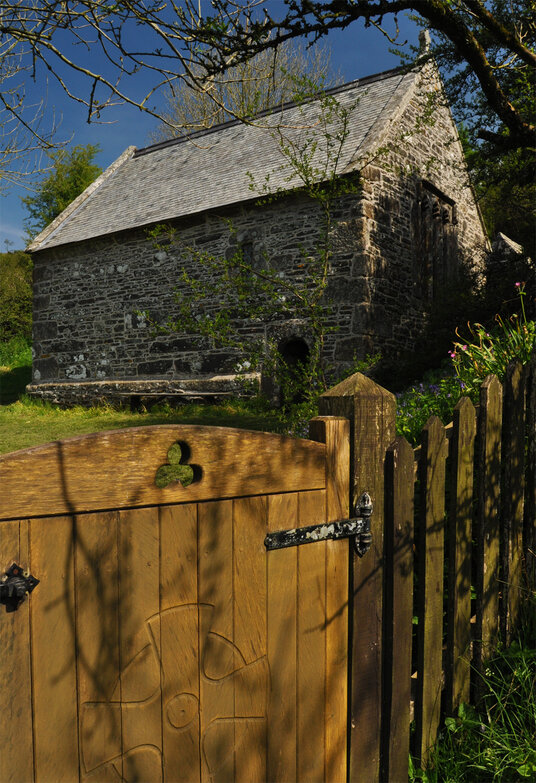 St Clether's restored chapel