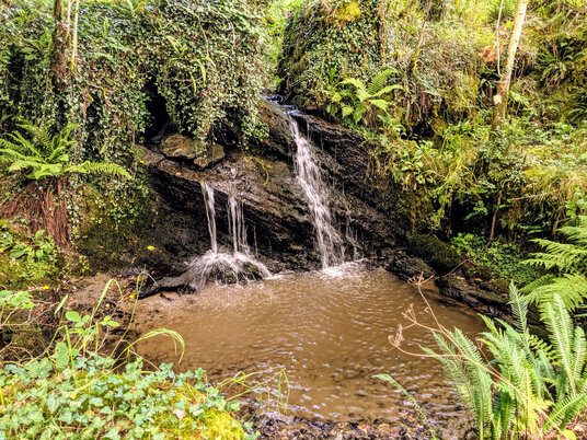 Waterfall at St Clether