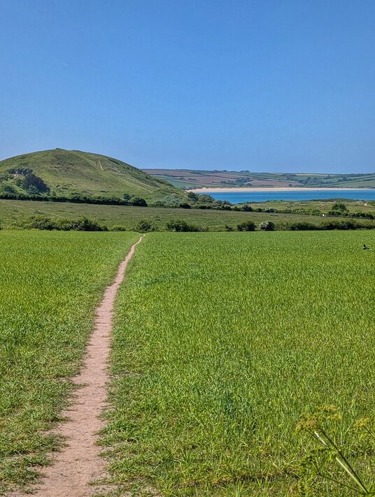 Footpath to St Enodoc Church