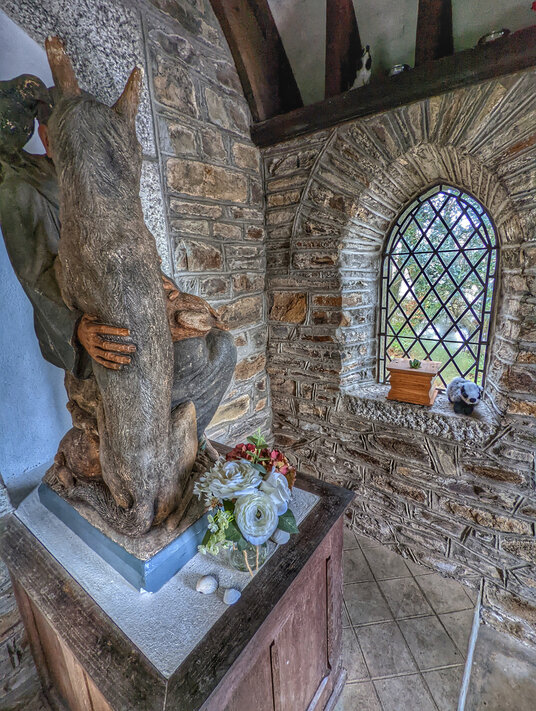 Inside St Francis' Chapel