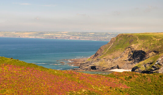 View towards Bude from Pencannow Point