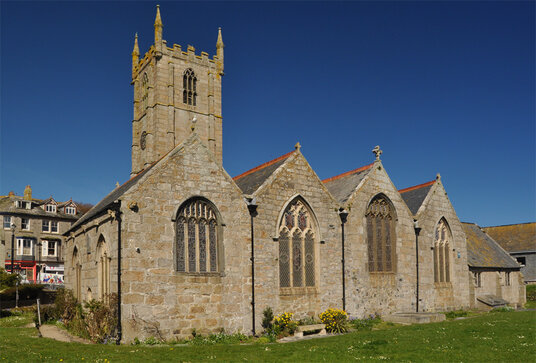 Church of St Ia in St Ives