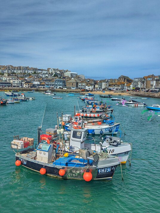 Boats at St Ives