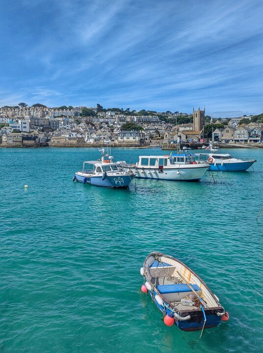 Boats at St Ives