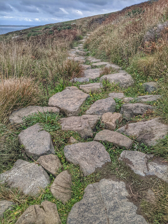 Coast path to St Ives