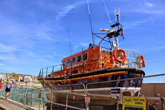 St Ives lifeboat