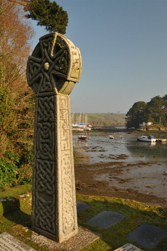 Crosses in St Just churchyard