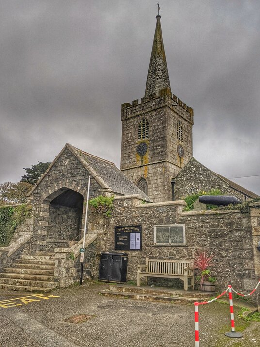 The Church at St Keverne