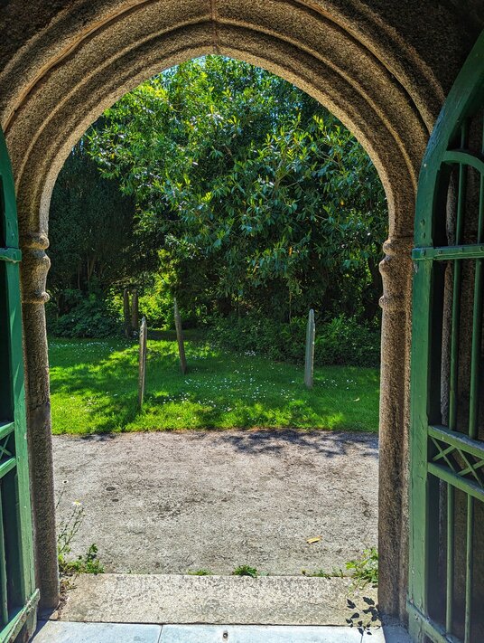 View from St Kew Church