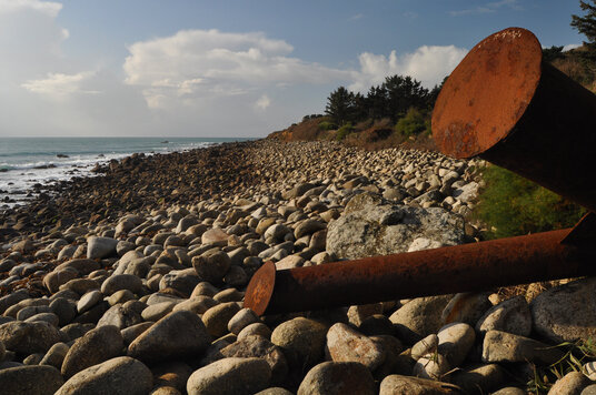 Beach at St Loy's Cove