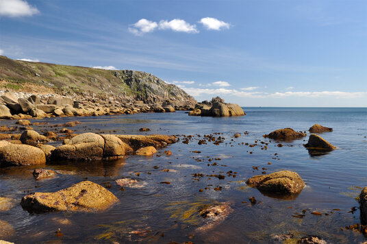 St Loy's Cove at low tide