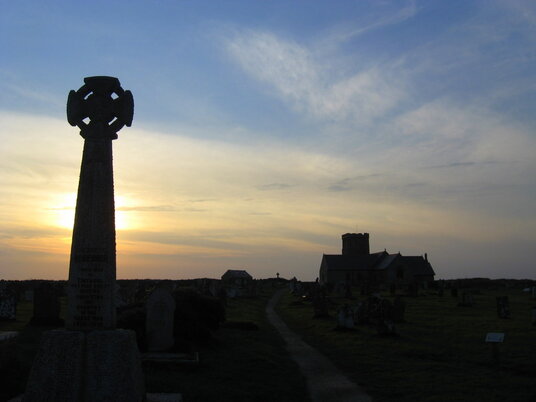War memorial in Tintagel churchyard