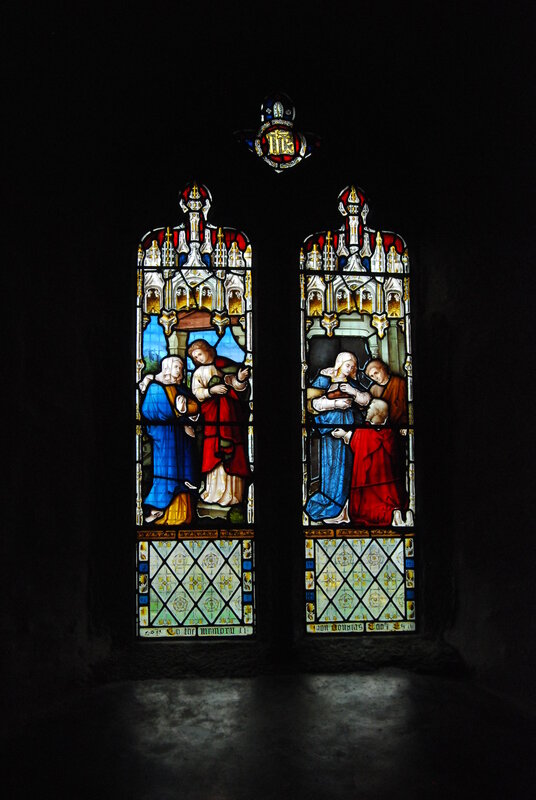 Inside St Materiana church