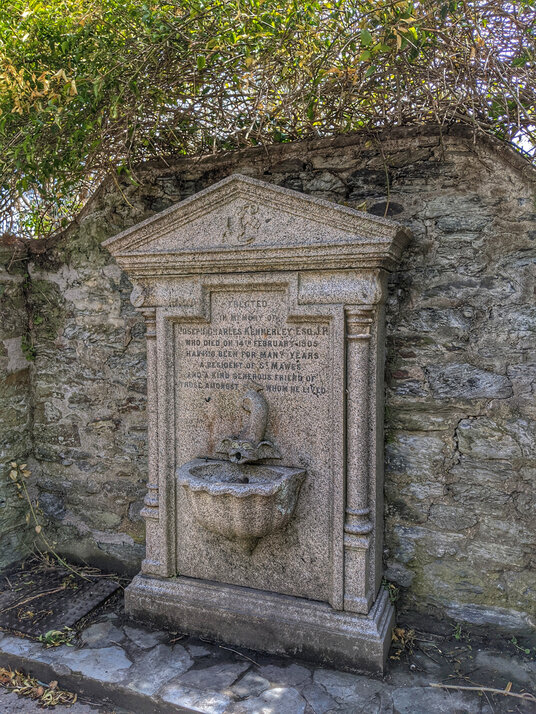 Fountain in St Mawes