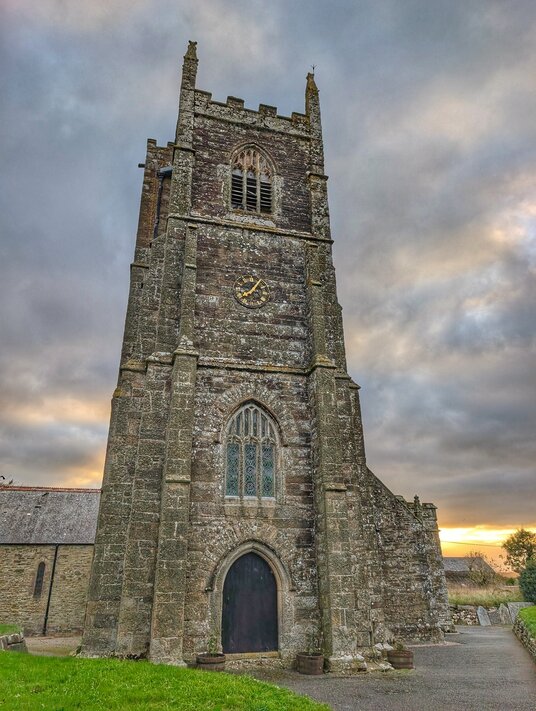 St Newlyn East church