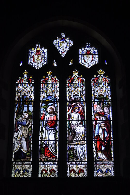 Window in the church