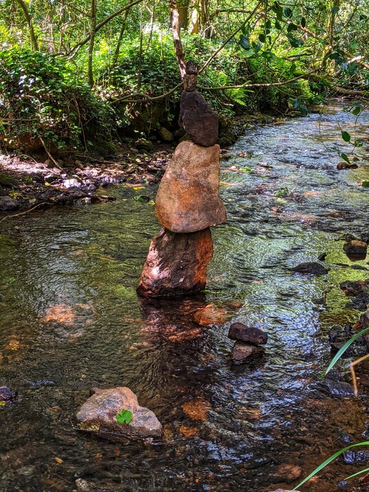 Stream near Stampas Farm