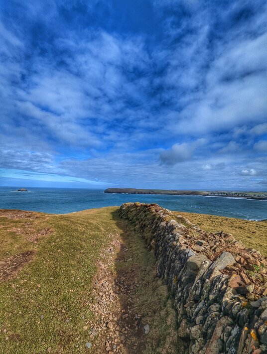 Coast path at Stepper Point