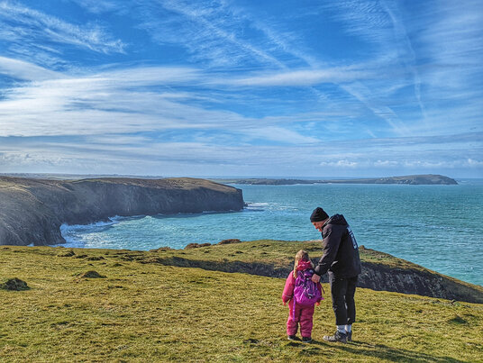 View from Stepper Point