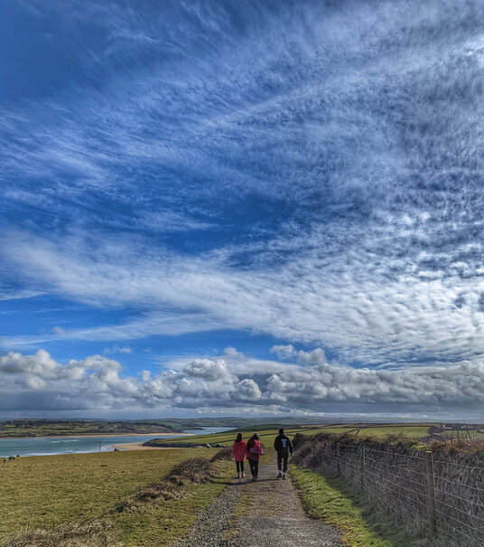 The return path towards Harbour Cove