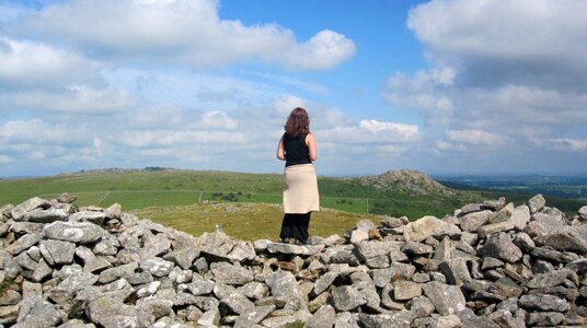 View from Stowe's Pound enclosure wall