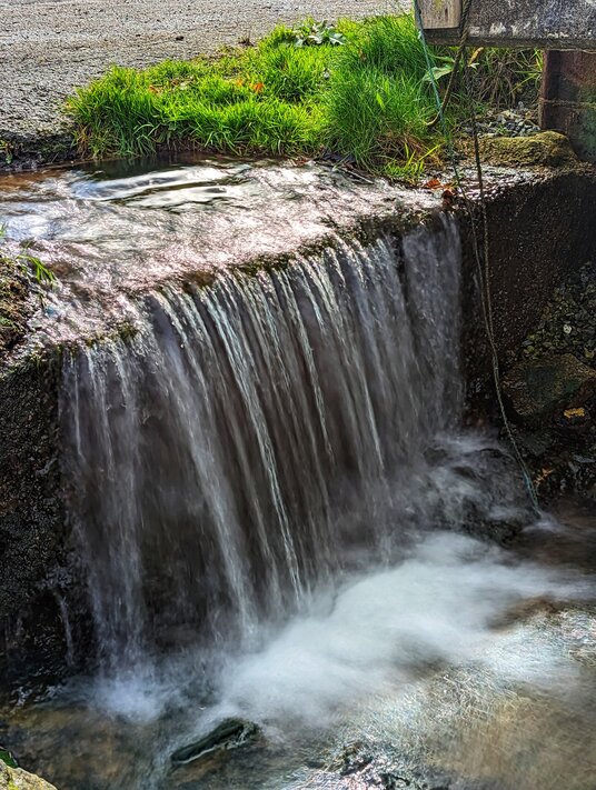 Stream into Penpol Creek
