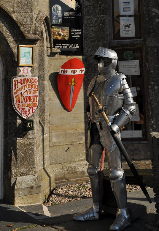Outside King Arthur's Great Halls