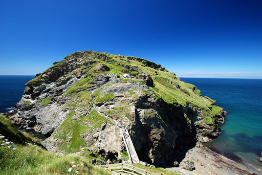 Footbridge to the island
