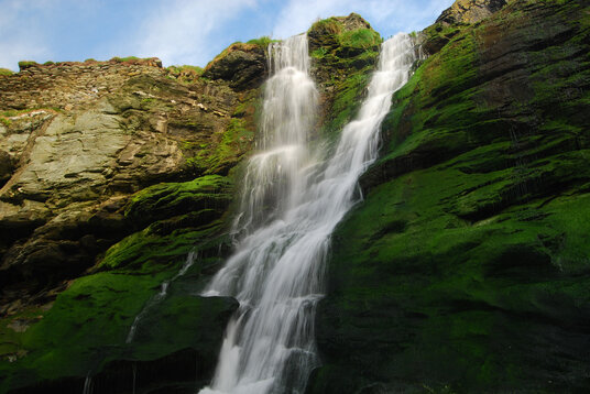 Waterfall at Tintagel Haven