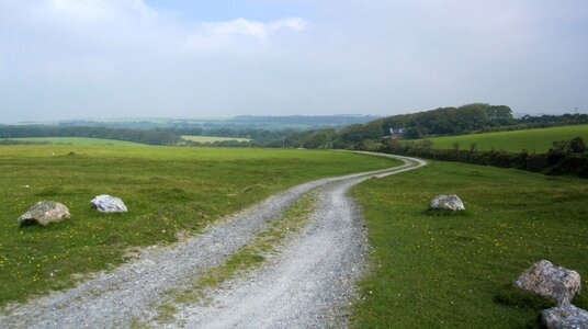 Track near Davidstow Airfield