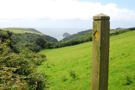 Path from the Nature Reserve