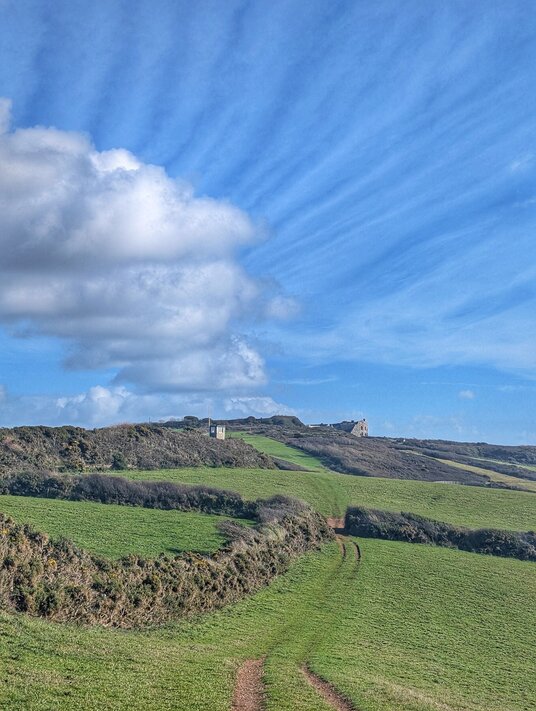 Path to Tregantle Fort