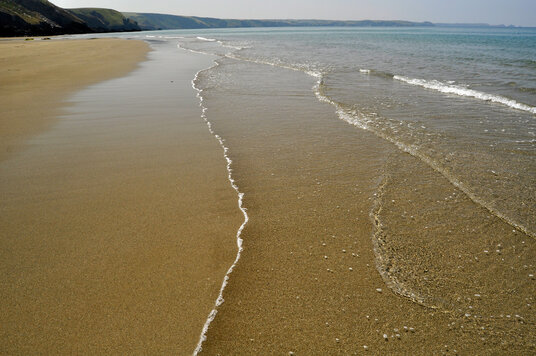 Tregardock beach