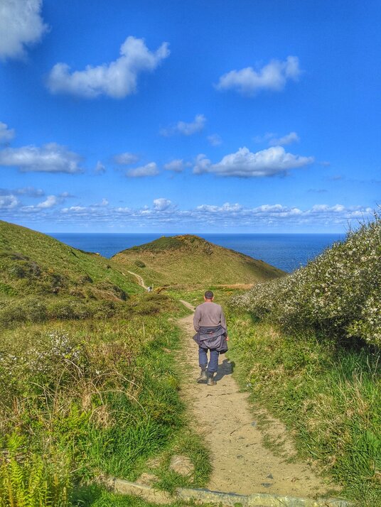 Footpath to Tregardock Beach