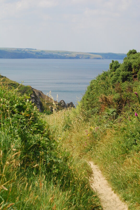 Path to Tregardock beach