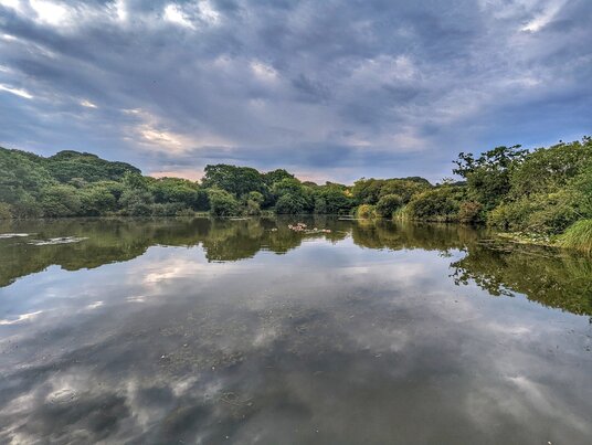 Lake near Tregembo