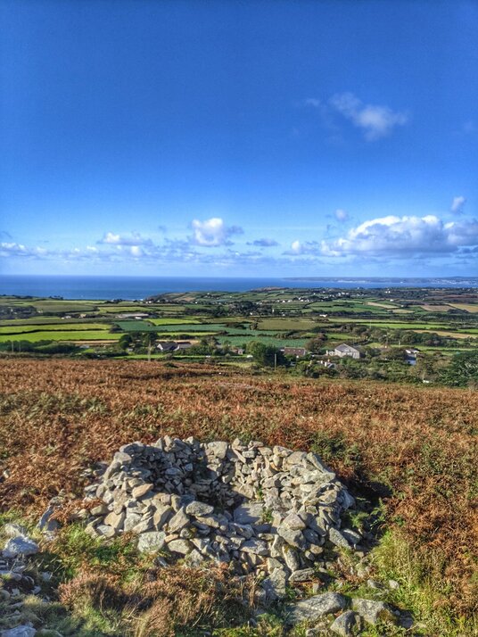 View from Tregonning Hill