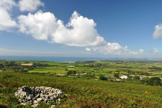 View from Tregonning Hill