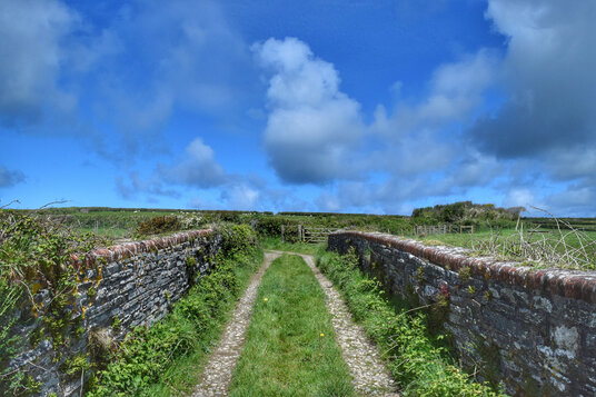 Railway bridge near Treroosel