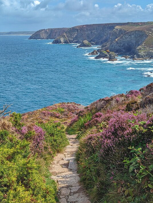 Path to Trevaunance Cove