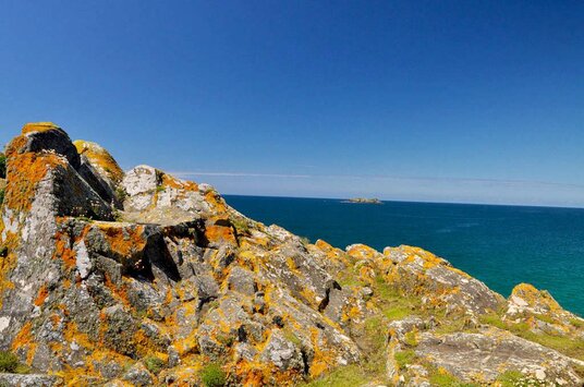 Granite outcrop near Trevone